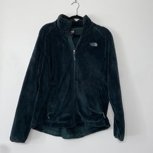 Dark green North Face Women’s Fleece Jacket